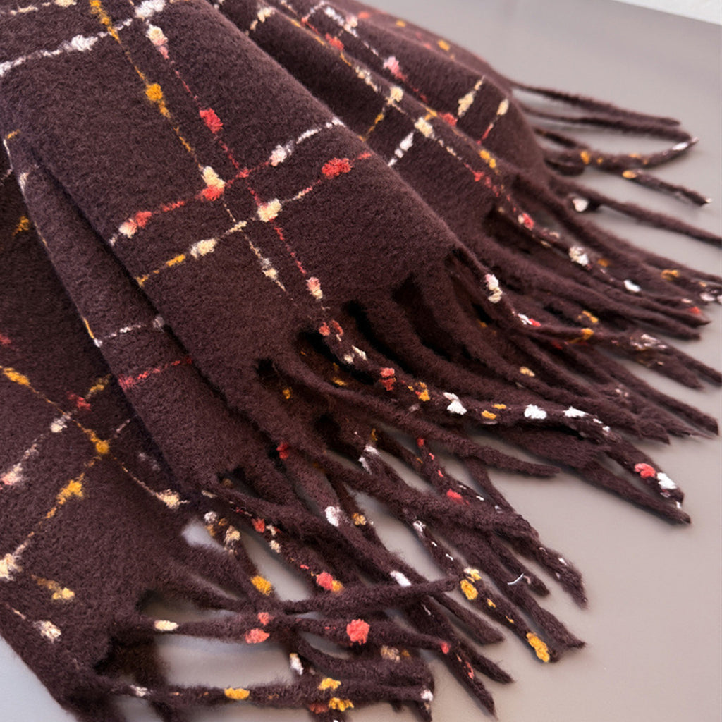 Anna-Kaci Winter Plaid Scarf with Lightweight Warm Fabric for Everyday Comfort 78.5¡Á26 Inches