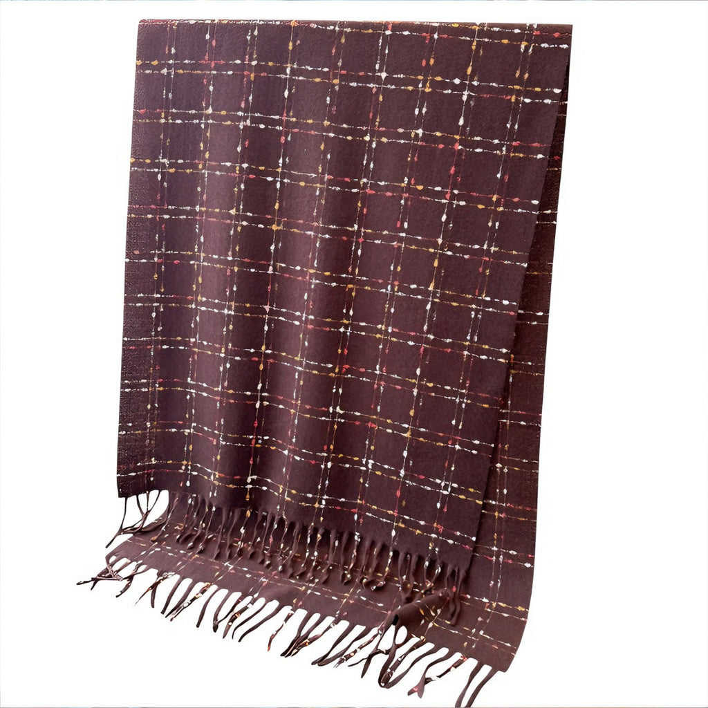 Anna-Kaci Winter Plaid Scarf with Lightweight Warm Fabric for Everyday Comfort 78.5¡Á26 Inches