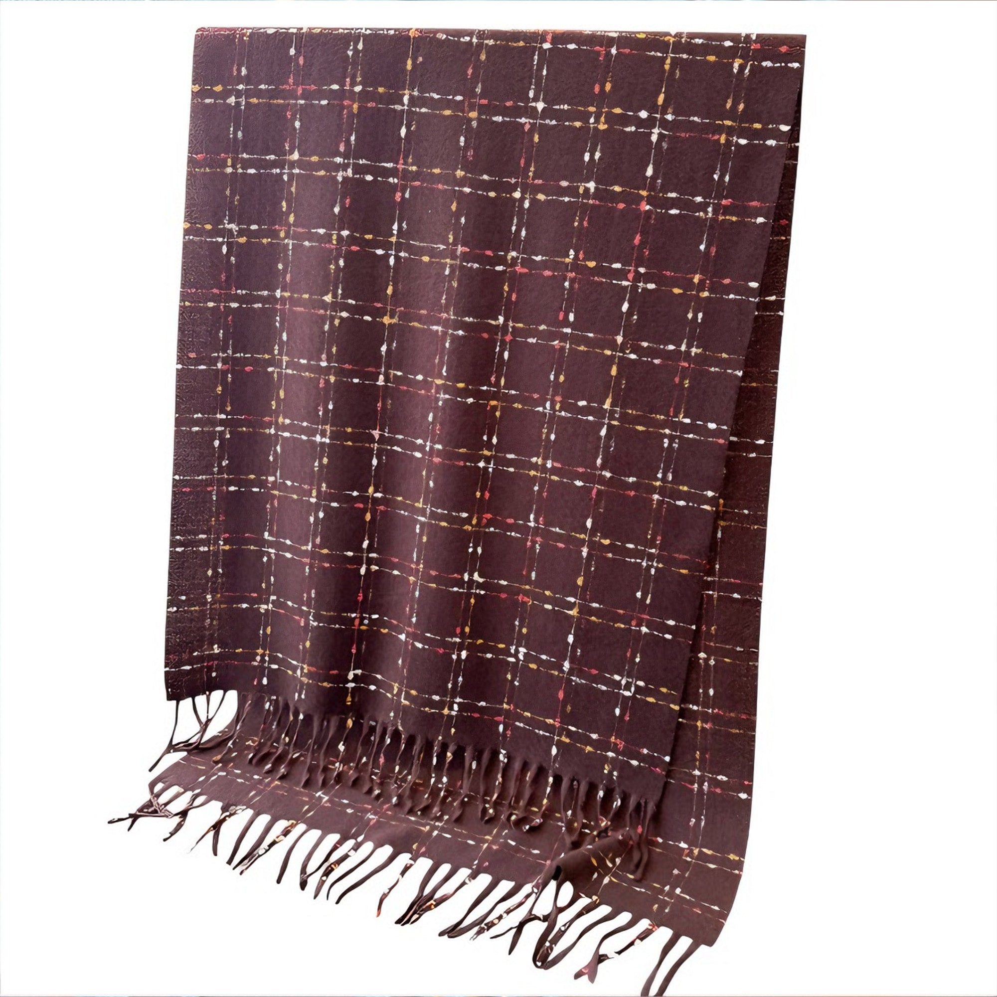 Anna-Kaci Winter Plaid Scarf with Lightweight Warm Fabric for Everyday Comfort 78.5¡Á26 Inches