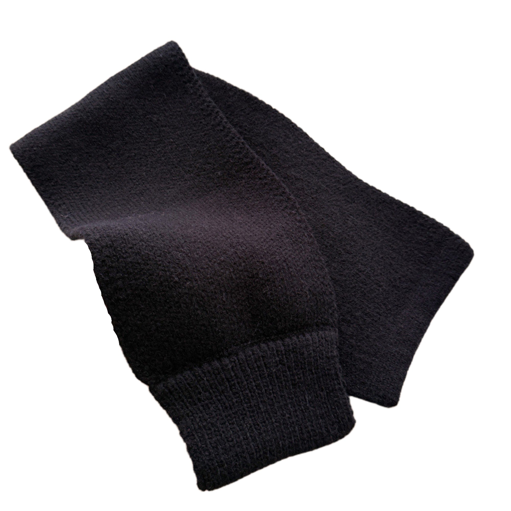 Anna-Kaci Women's Soft Knit Scarf with Pull-Through Loop Design, Cozy Textured Fabric and Easy Draped Styling for Everyday Wear 29.5x7in