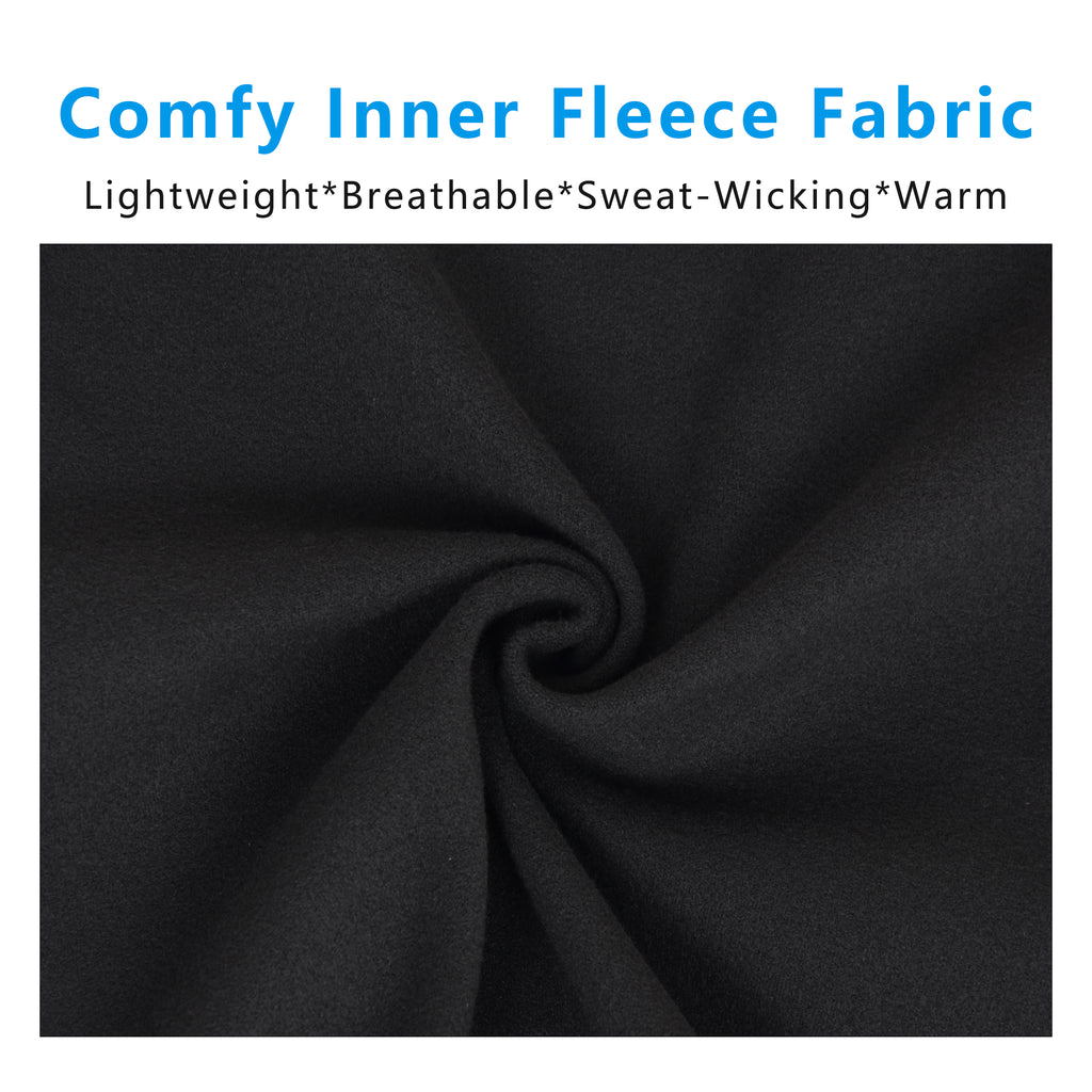 Anna-Kaci Winter Neck Warmer Gaiter Fleece Windproof Face Mask Neck Cover Cold Weather Outdoor Scarf for Men Women
