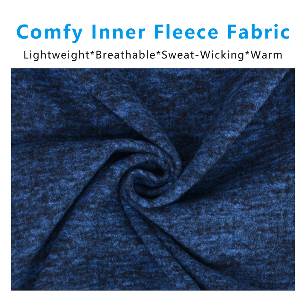 Anna-Kaci Winter Neck Warmer Gaiter Fleece Windproof Face Mask Neck Cover Cold Weather Outdoor Scarf for Men Women