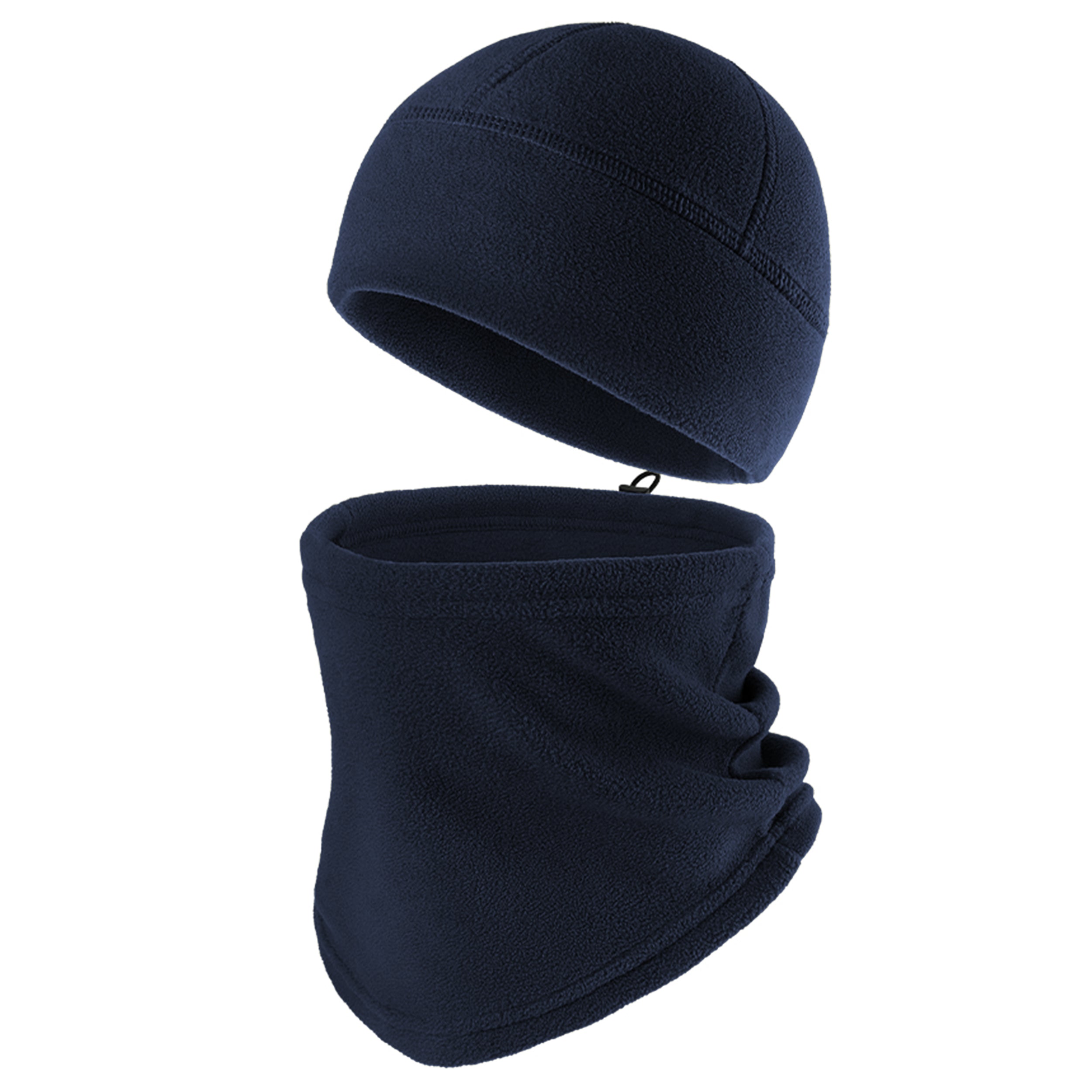 Anna-Kaci Winter Neck Warmer Gaiter Fleece Beanie Skull Cap Set Windproof Face Cover Unisex Cold Weather Outdoor Gear