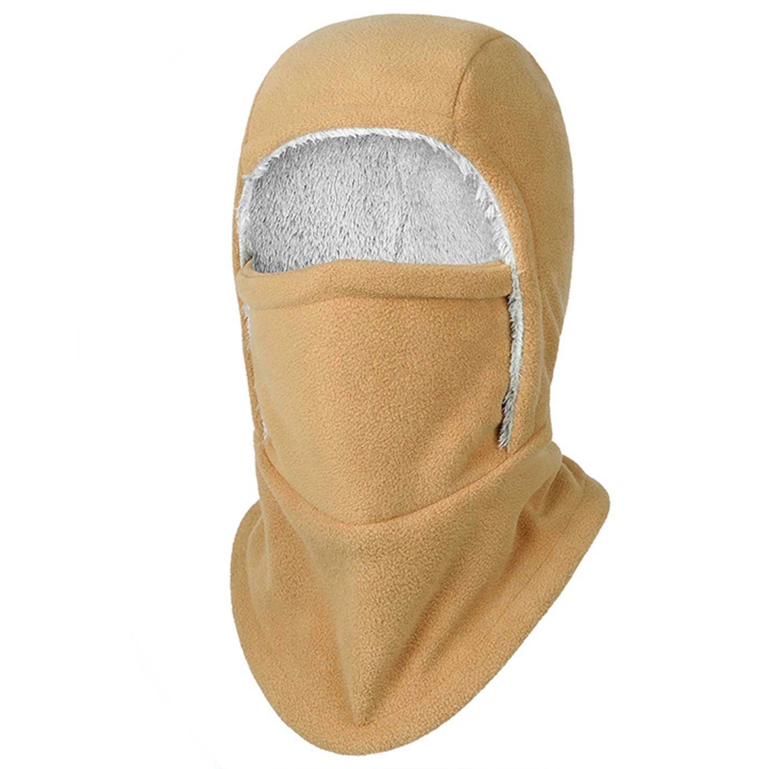 Anna-Kaci Winter Neck Warmer Gaiter Fleece Balaclava Hooded Windproof Ski Face Mask Head Cover Outdoor Activities Unisex