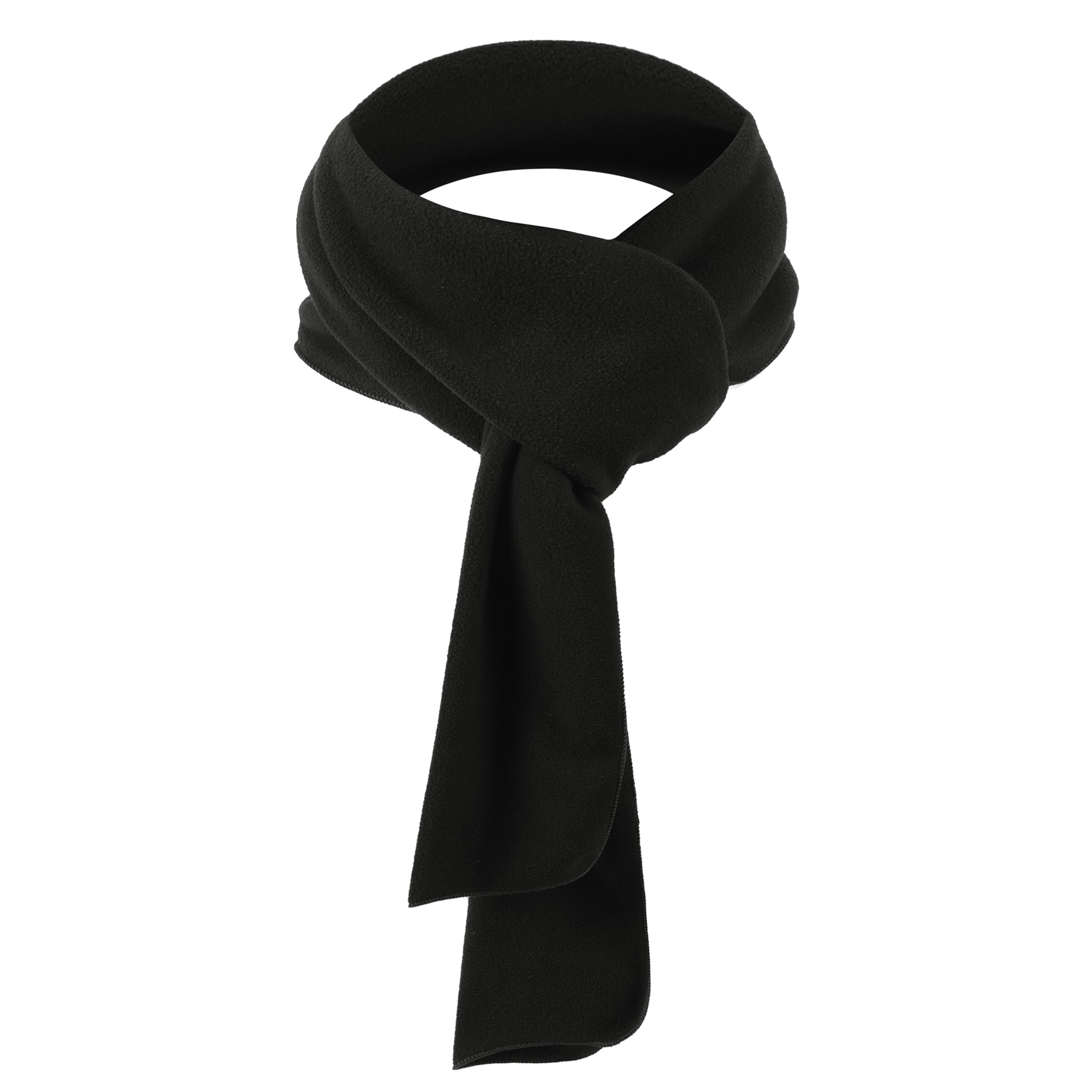 Anna-Kaci Winter Scarf Fleece Neck Warmer Solid Soft Windproof Lightweight Cold Weather Outdoor Gear for Women and Men