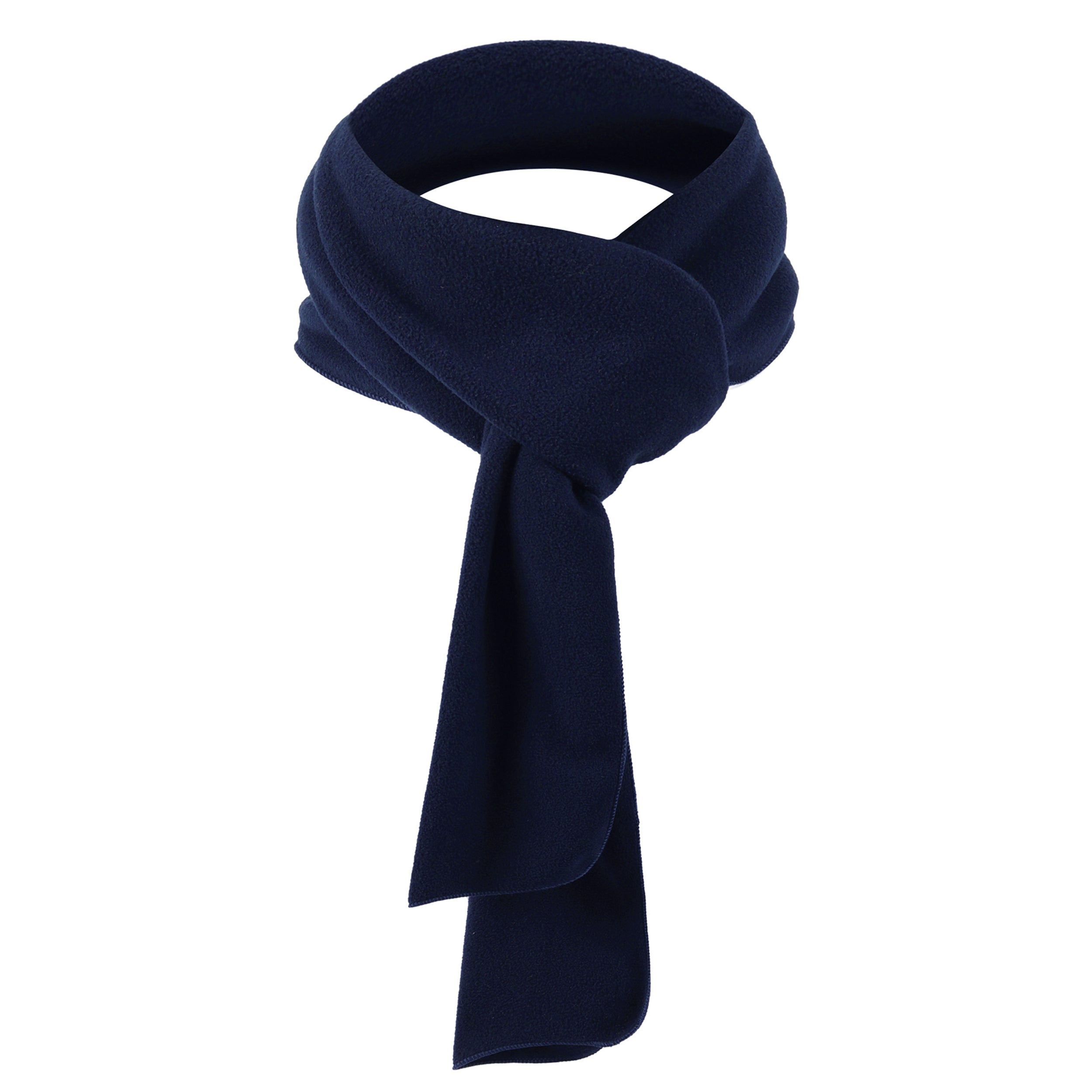 Anna-Kaci Winter Scarf Fleece Neck Warmer Solid Soft Windproof Lightweight Cold Weather Outdoor Gear for Women and Men