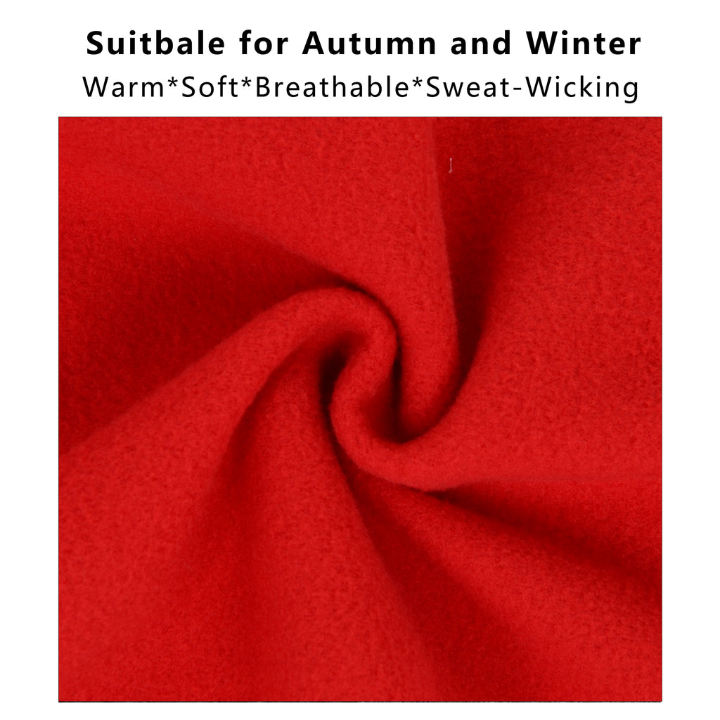 Anna-Kaci Winter Scarf Fleece Neck Warmer Solid Soft Windproof Lightweight Cold Weather Outdoor Gear for Women and Men