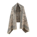 Anna-Kaci Soft Floral Bird Pattern Wrap Scarf with Elegant Border Design 74.8¡Á25.5 Inches