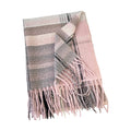 Anna-Kaci Plaid Pattern Soft Woven Winter Scarf with Cozy Texture 71¡Á24.8 Inches