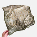 Anna-Kaci Women's Floral Botanical Print Lightweight Satin Scarf with Rolled Edge Finish 26.7x26.7in