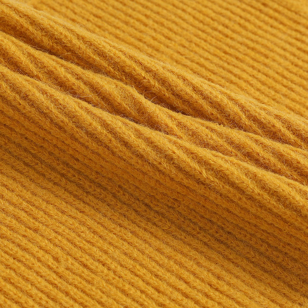 Anna-Kaci Solid Knit Button Neck Warmer Soft Stretch Winter Collar Scarf