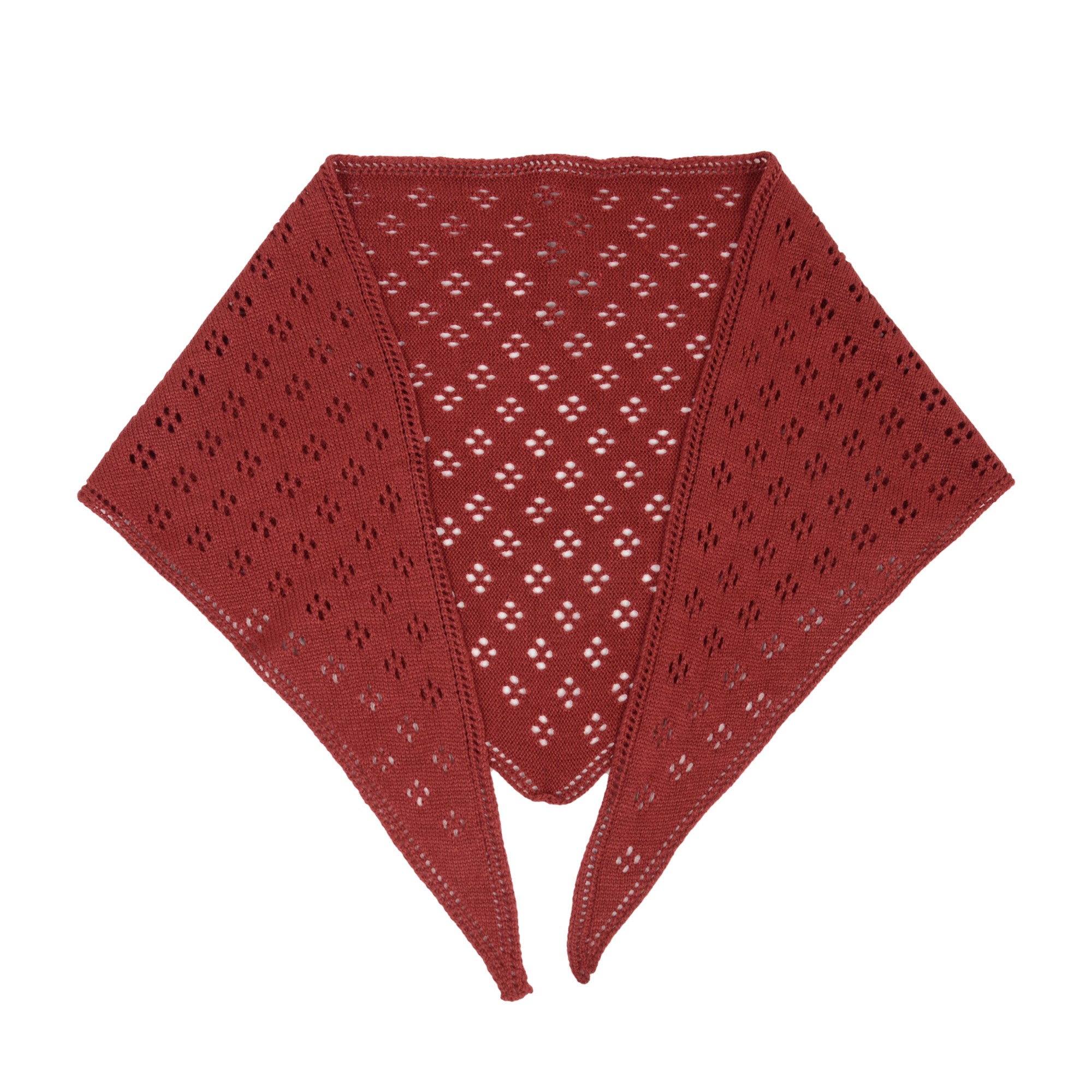 Anna-Kaci Womens Knitted Wool Triangle Scarf Soft Lightweight Layering Shawl 17.5¡Á51 Inches