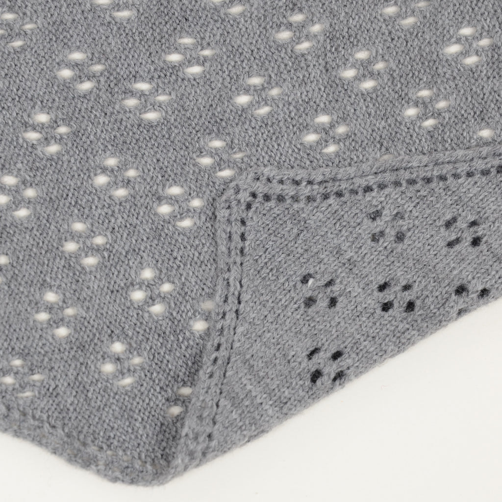 Anna-Kaci Womens Knitted Wool Triangle Scarf Soft Lightweight Layering Shawl 17.5¡Á51 Inches