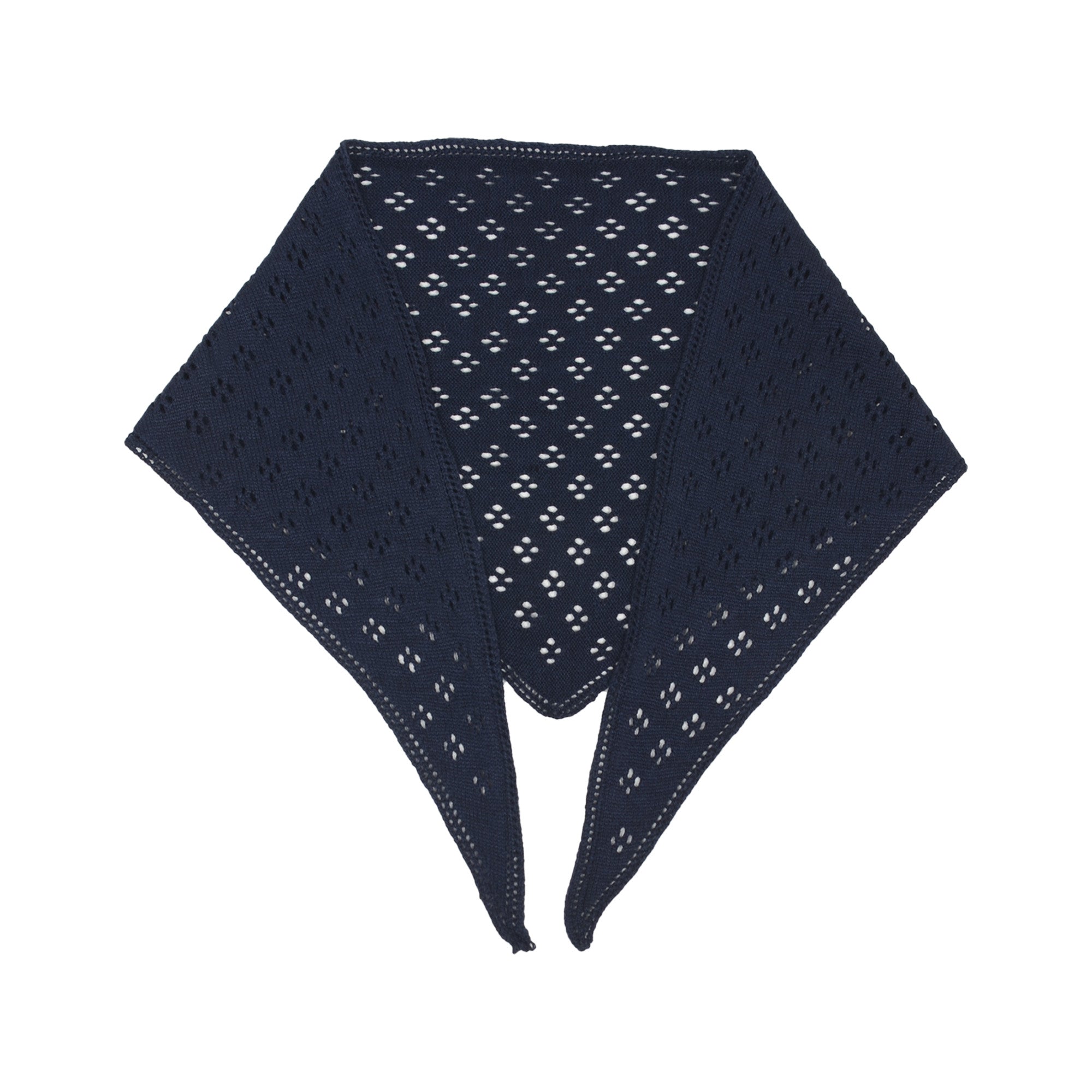Anna-Kaci Womens Knitted Wool Triangle Scarf Soft Lightweight Layering Shawl 17.5¡Á51 Inches