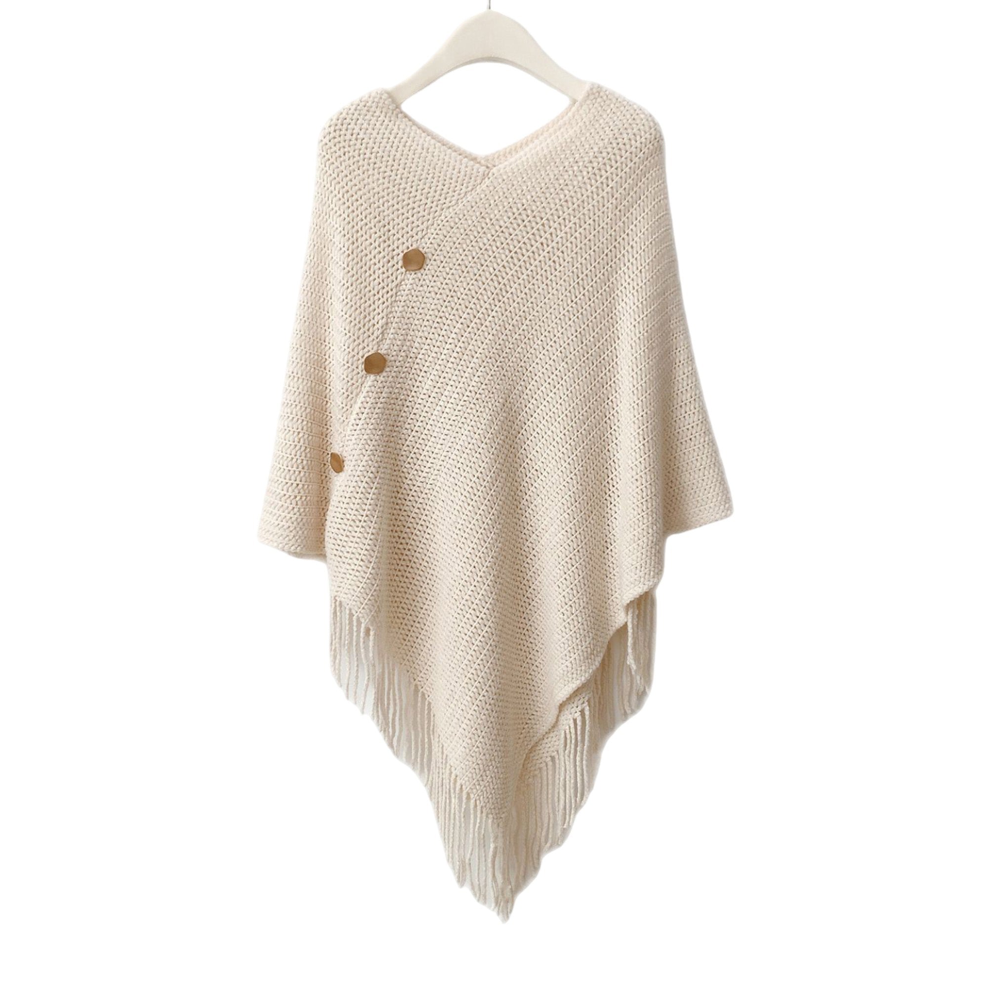 Anna-Kaci Womens Solid Knit Scarf Shawl Wrap with Fringe Hem