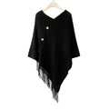 Anna-Kaci Womens Solid Knit Scarf Shawl Wrap with Fringe Hem