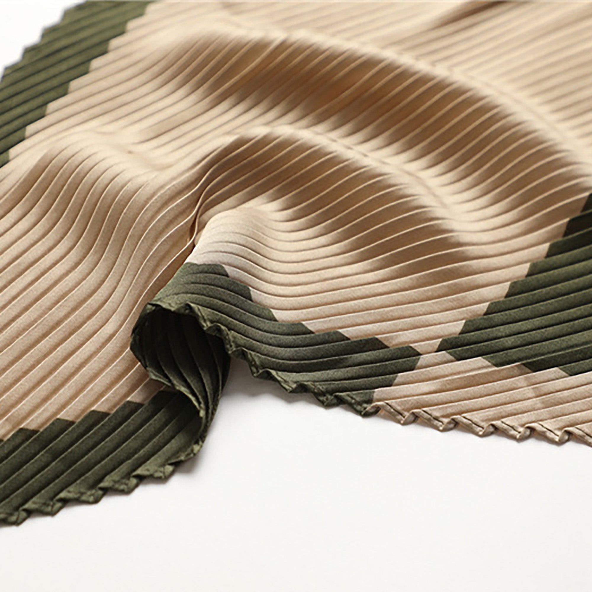 Anna-Kaci Womens Pleated Satin Scarf Soft Square Fashion Accessory 26.8¡Á21.6inches