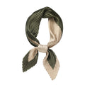 Anna-Kaci Womens Pleated Satin Scarf Soft Square Fashion Accessory 26.8¡Á21.6inches