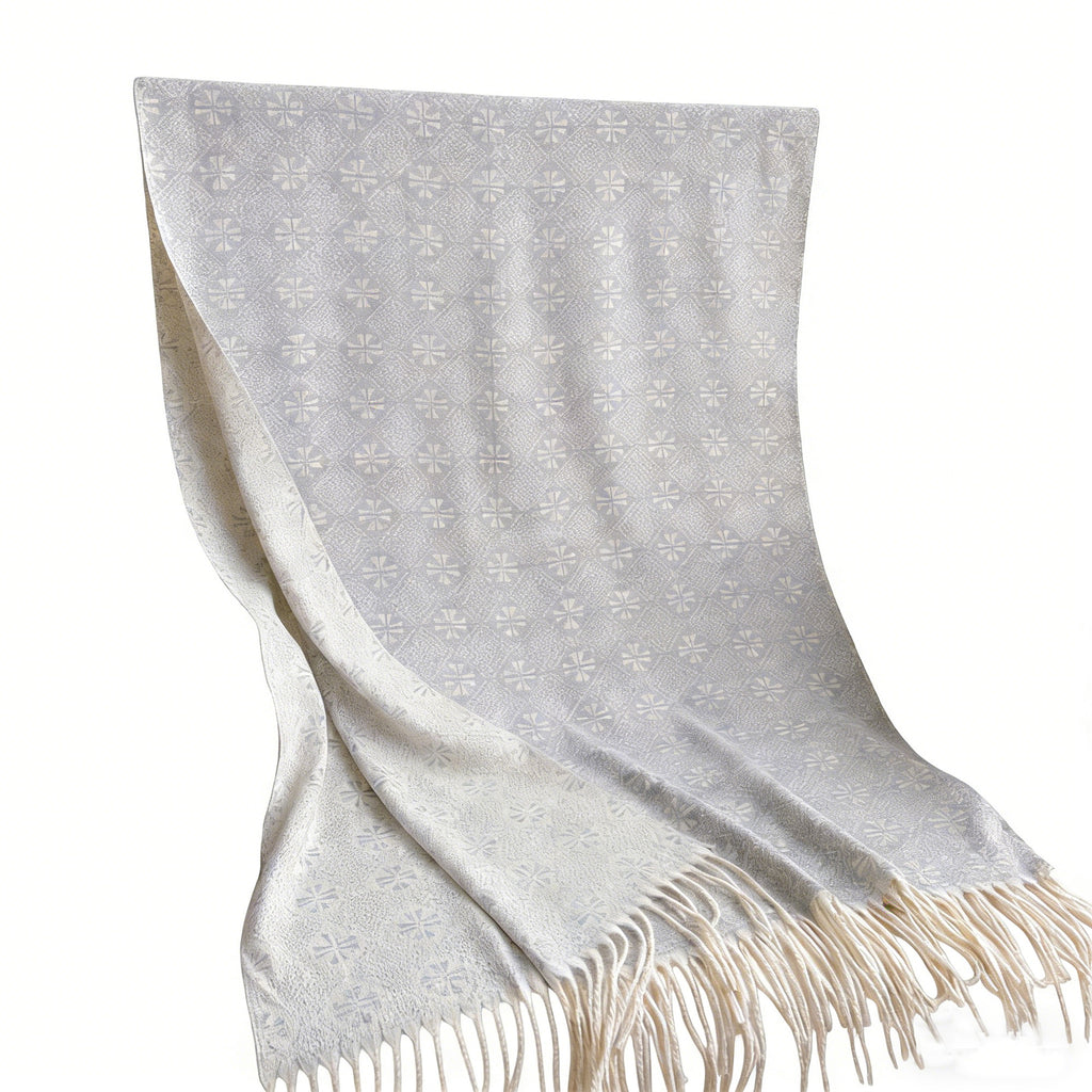 Anna-Kaci Womens Soft Fashion Winter Scarf with Fringe Detail 75.6¡Á25.2inches
