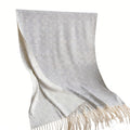 Anna-Kaci Womens Soft Fashion Winter Scarf with Fringe Detail 75.6¡Á25.2inches