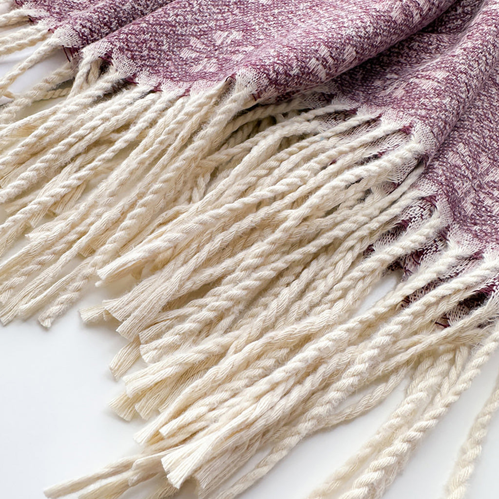 Anna-Kaci Womens Soft Fashion Winter Scarf with Fringe Detail 75.6¡Á25.2inches