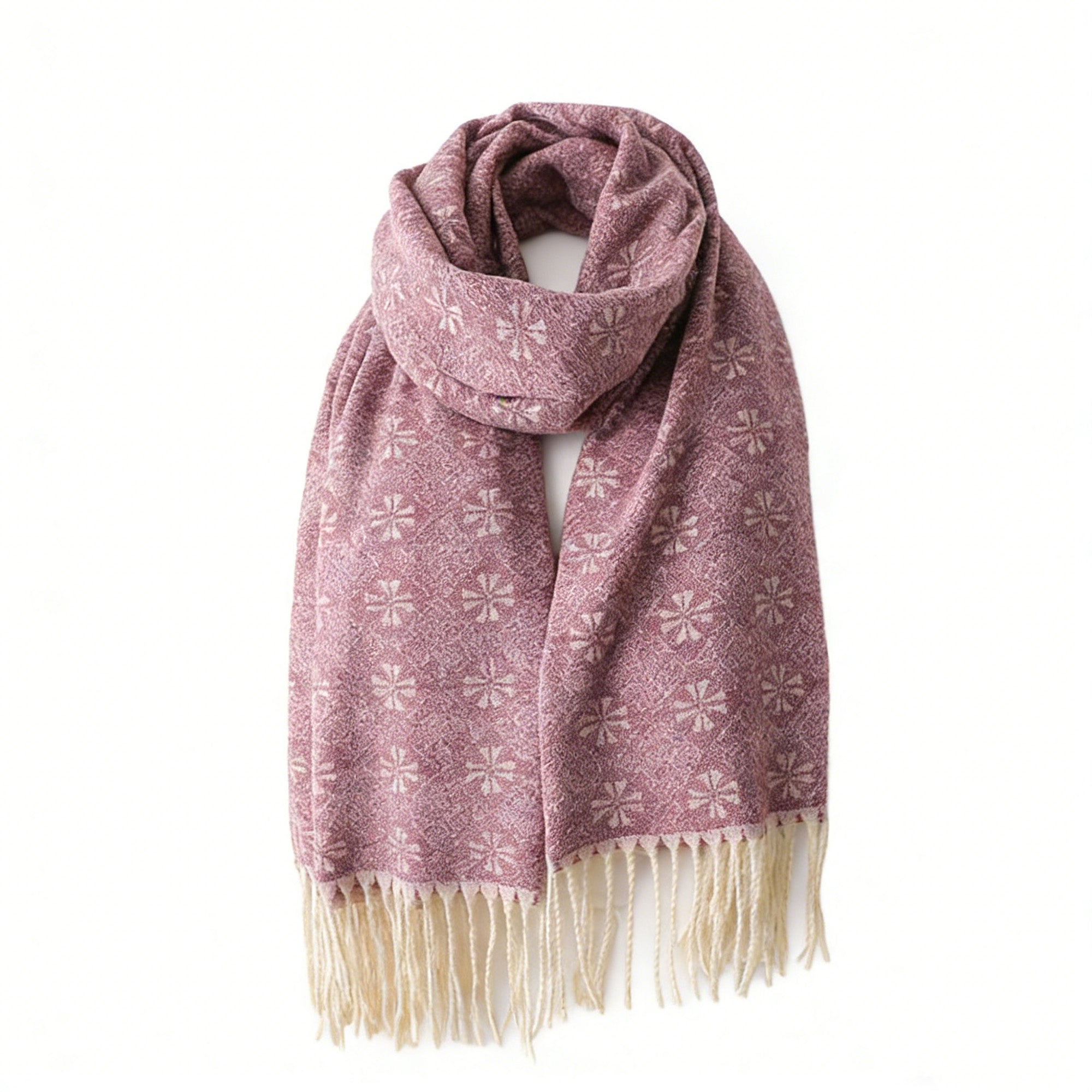 Anna-Kaci Womens Soft Fashion Winter Scarf with Fringe Detail 75.6¡Á25.2inches