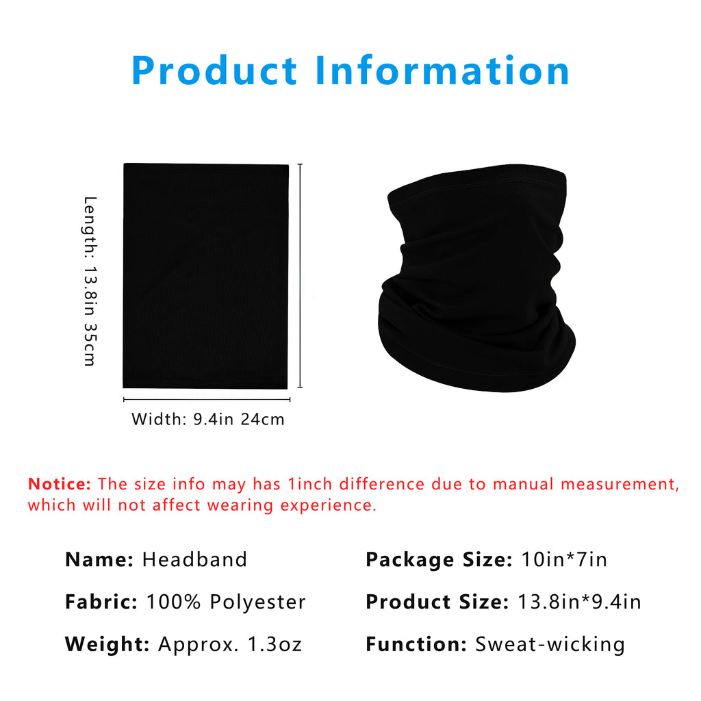Anna-Kaci Neck Gaiter, Sweat-Wicking Quick-Dry Cooling Breathable Face Mask UV Protection Scarf Hiking Bandana Unisex