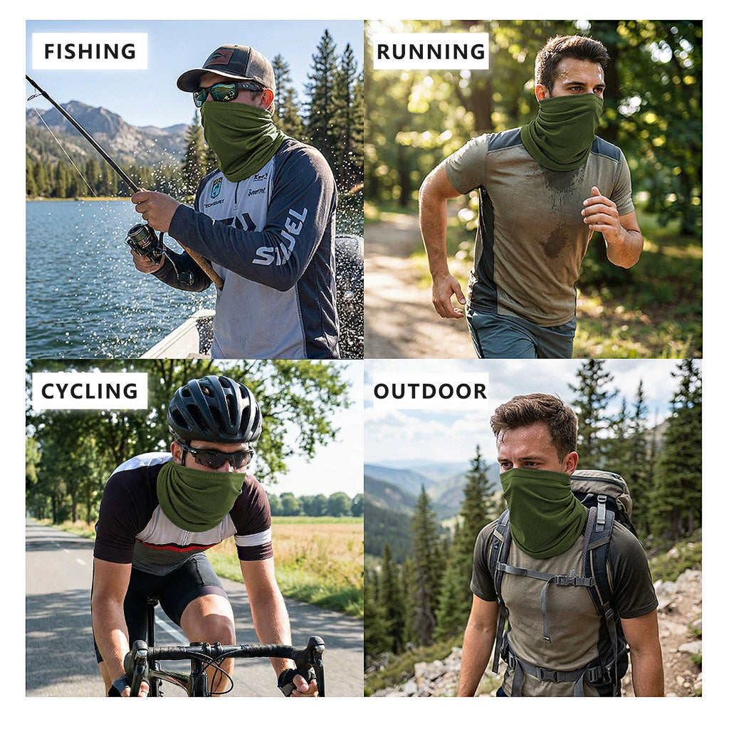 Anna-Kaci Neck Gaiter, Sweat-Wicking Quick-Dry Cooling Breathable Face Mask UV Protection Scarf Hiking Bandana Unisex