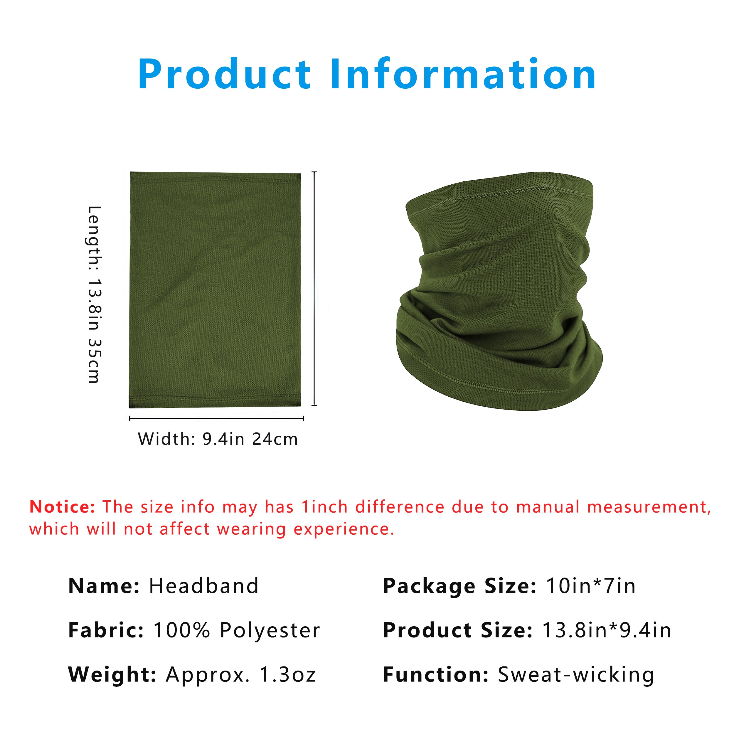 Anna-Kaci Neck Gaiter, Sweat-Wicking Quick-Dry Cooling Breathable Face Mask UV Protection Scarf Hiking Bandana Unisex