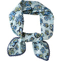 Anna-Kaci Womens Floral Print Lightweight Square Scarf Soft Fashion Neck Hair Wrap