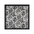 Anna-Kaci Women's Square Paisley Silk Feel Scarf Lightweight Printed Neck Hair Scarf 27.5 Inch