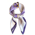 Anna-Kaci Women's Square Satin Neck Scarf 27.5 Inch Floral Print Hair Head Neck Bandana Fashion Scarf