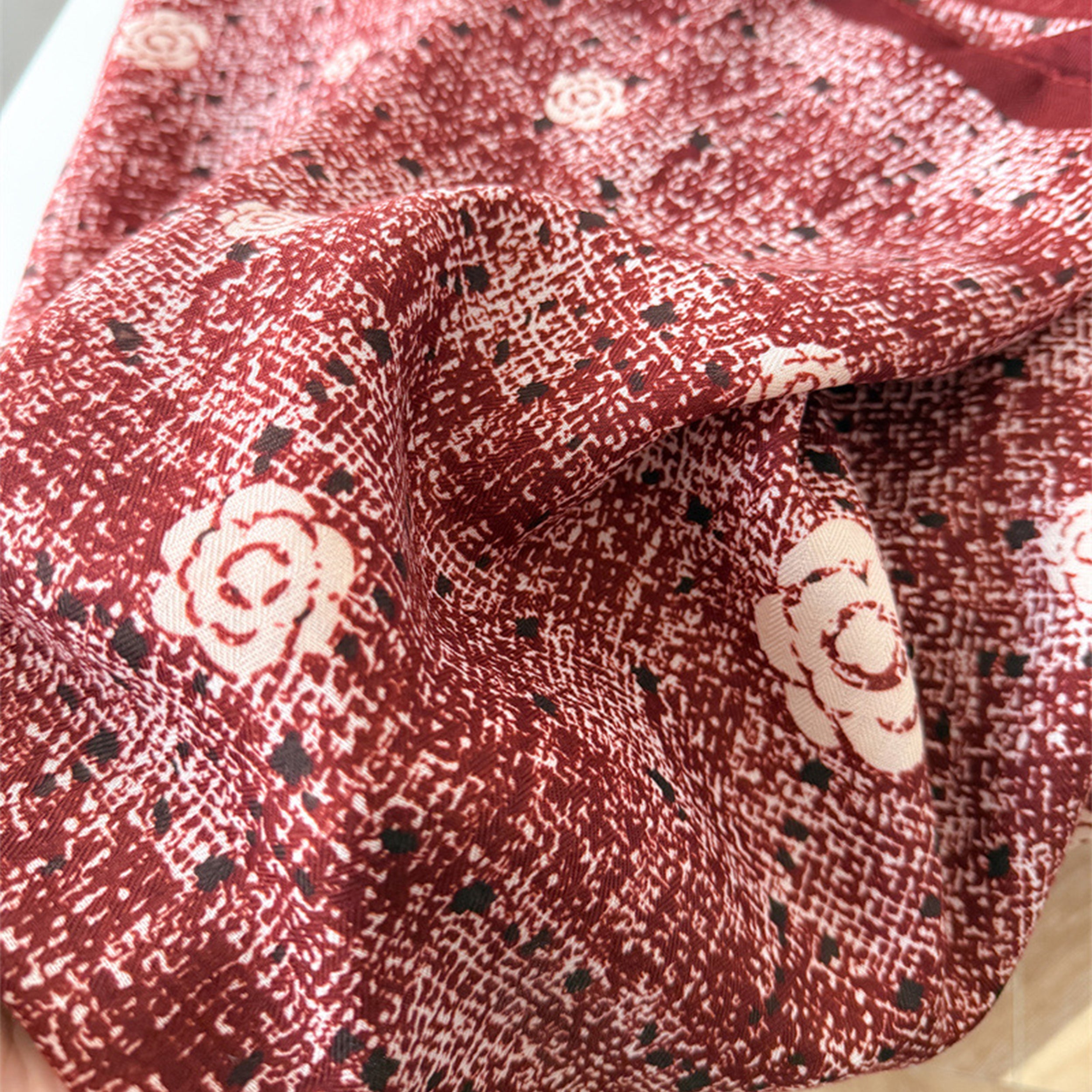 Anna-Kaci Women's Floral Large Square Scarf Lightweight Head Neck Hair Wrap Shawl 35 Inch