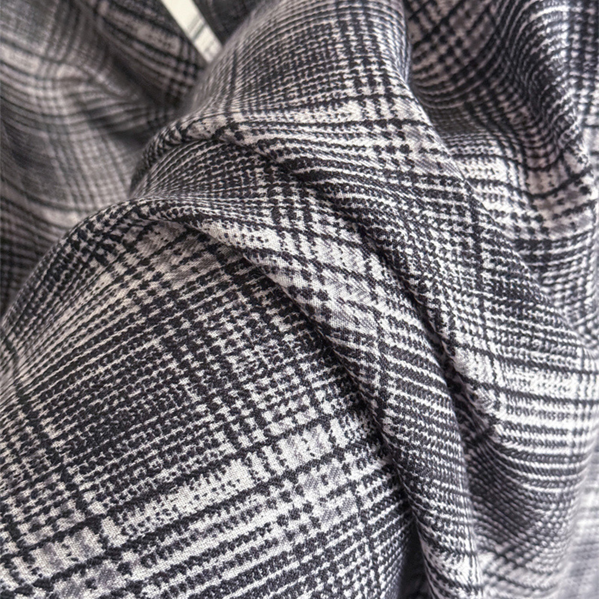 Anna-Kaci Women's Plaid Large Square Scarf Lightweight Head Neck Hair Wrap Shawl 35 Inch