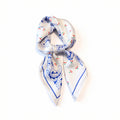Anna-Kaci Paisley Cherry Print Square Satin Scarf Lightweight Hair Neck Accessory