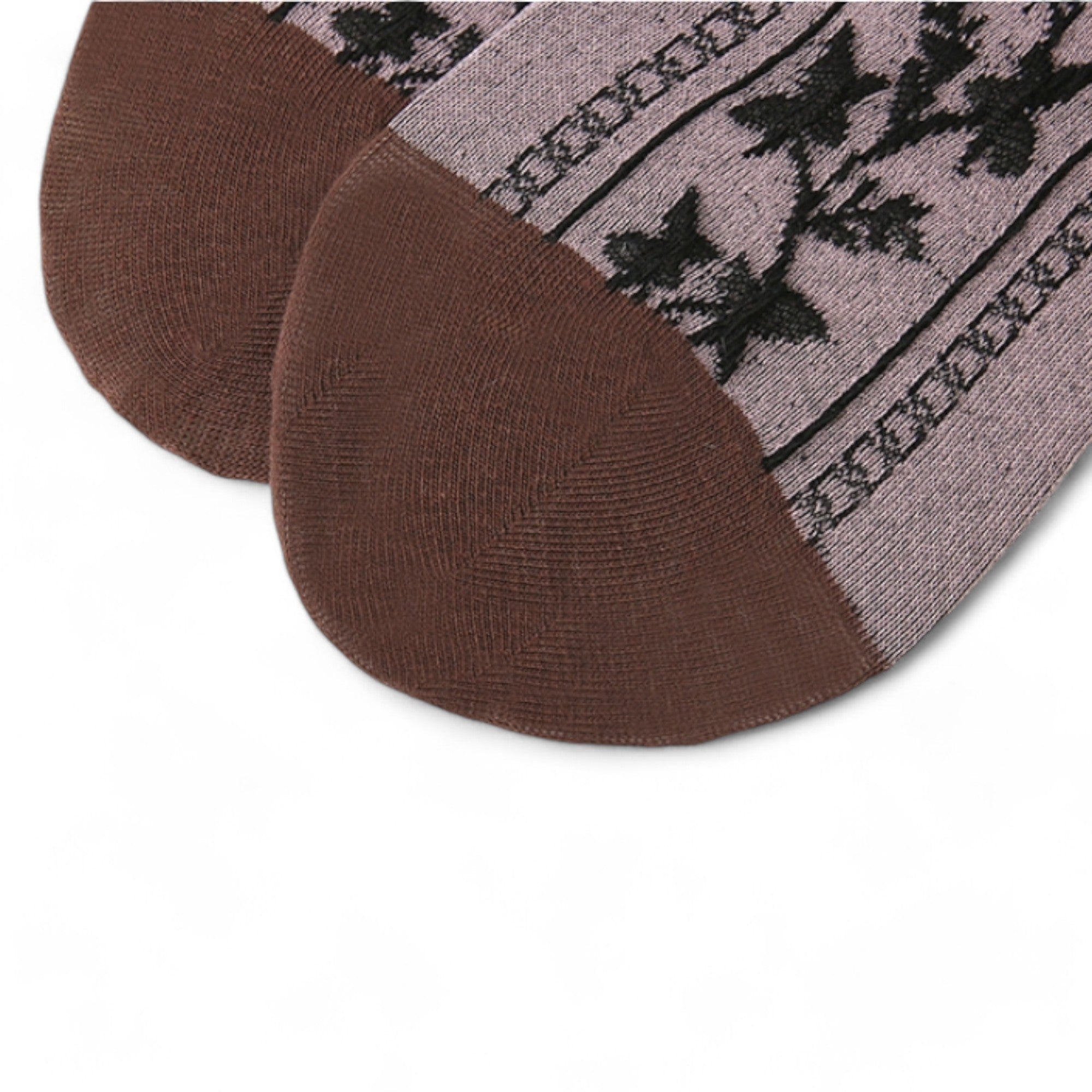 Alilang Women's 3-Pack Patterned Crew Socks with Vintage Embroidered Floral and Abstract Prints