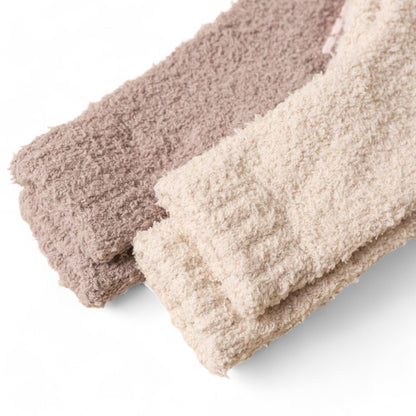 Alilang Women's 3-Pack Anti-Slip Fuzzy Grip Socks for Cozy Indoor Comfort