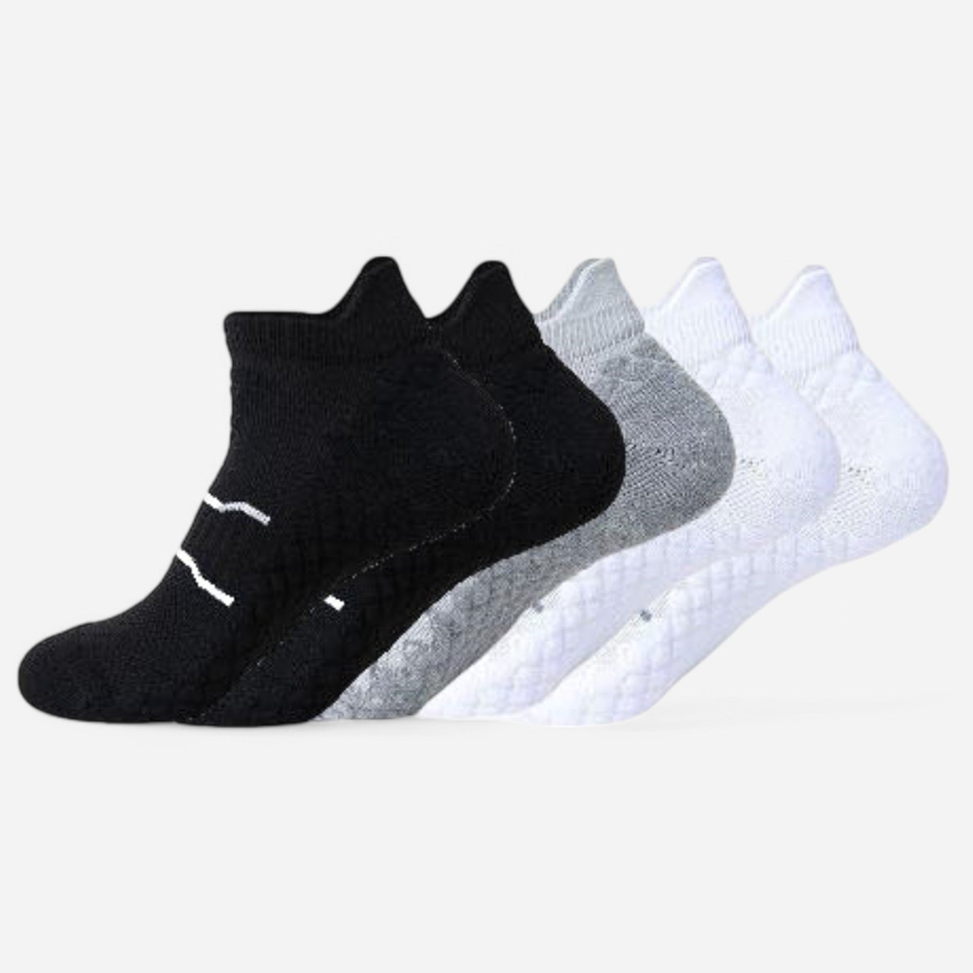 Anna-Kaci Active Women's Breathable Cushioned Ankle Socks with Arch Support