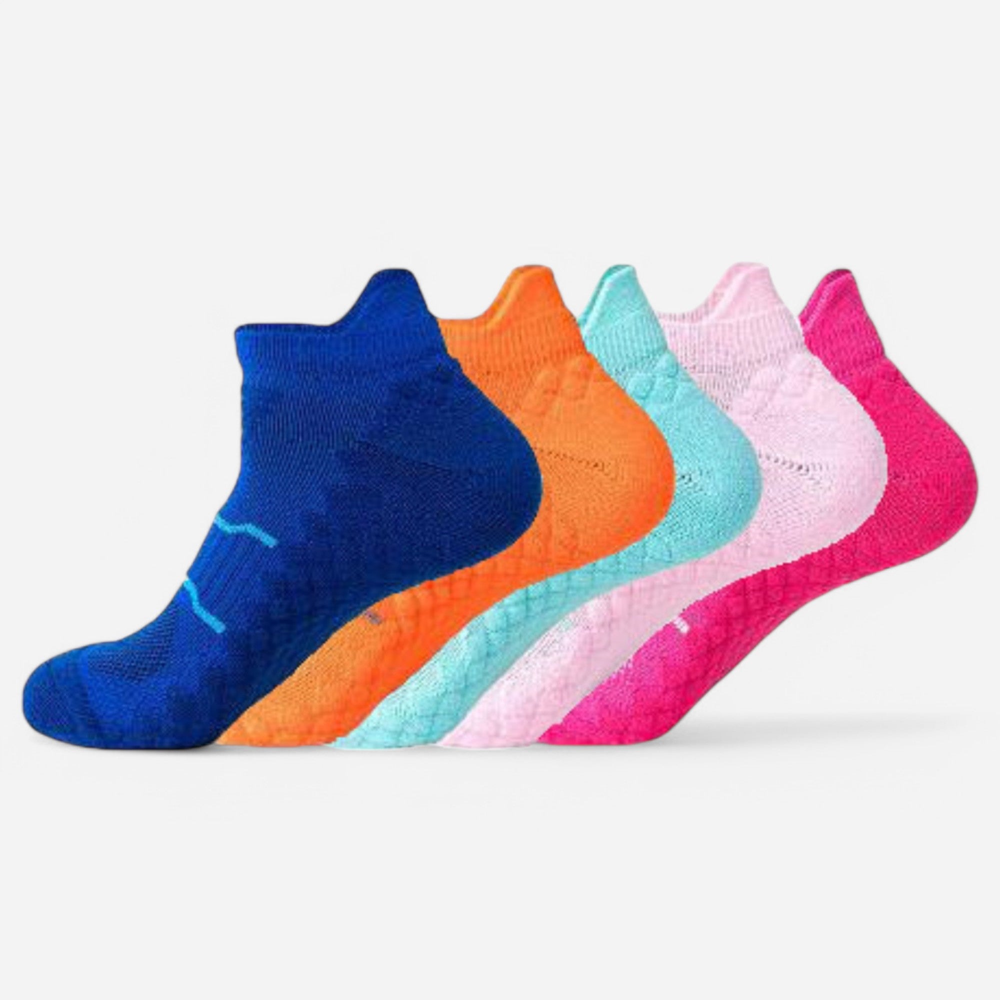 Anna-Kaci Active Women's Breathable Cushioned Ankle Socks with Arch Support