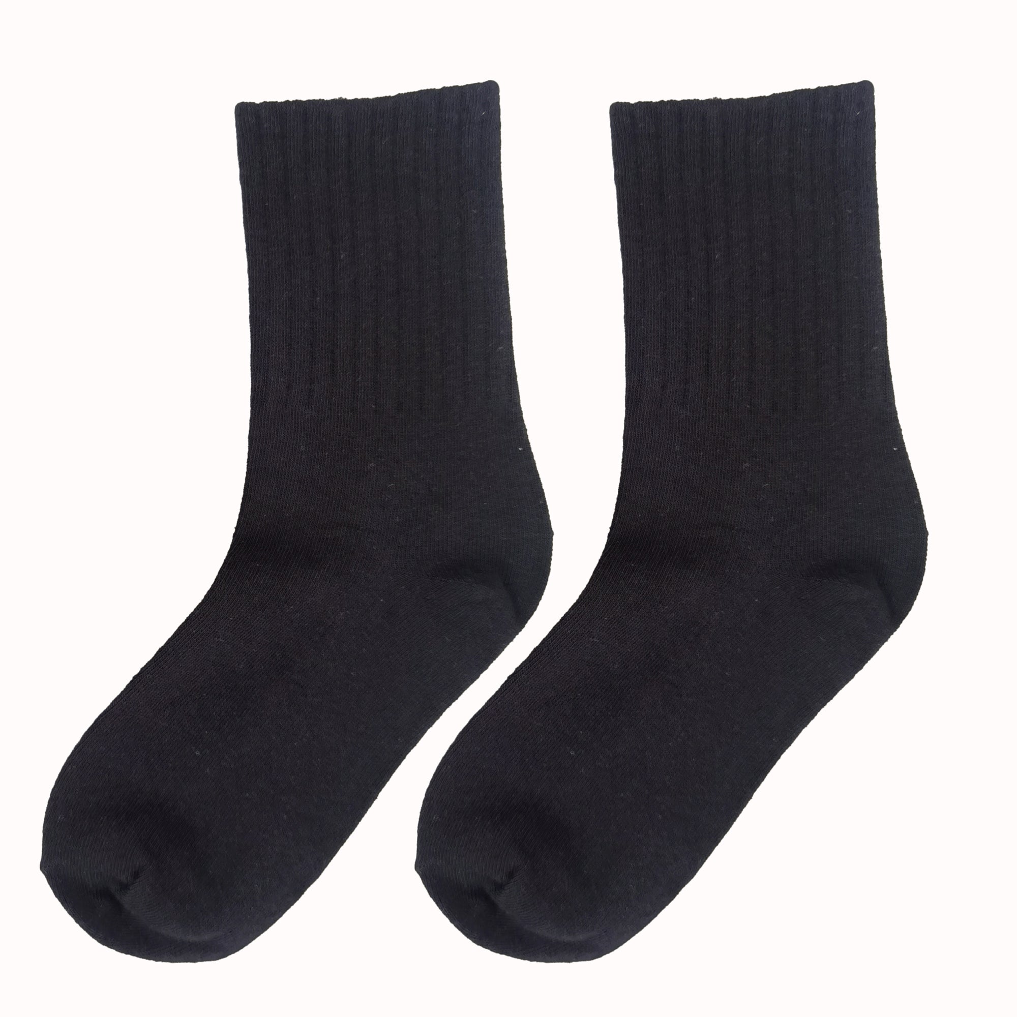 Anna-Kaci Women's Solid Low Cut Socks Non Slip Cotton for Casual Stability and Comfort 2 Pairs - One Size Fits Most