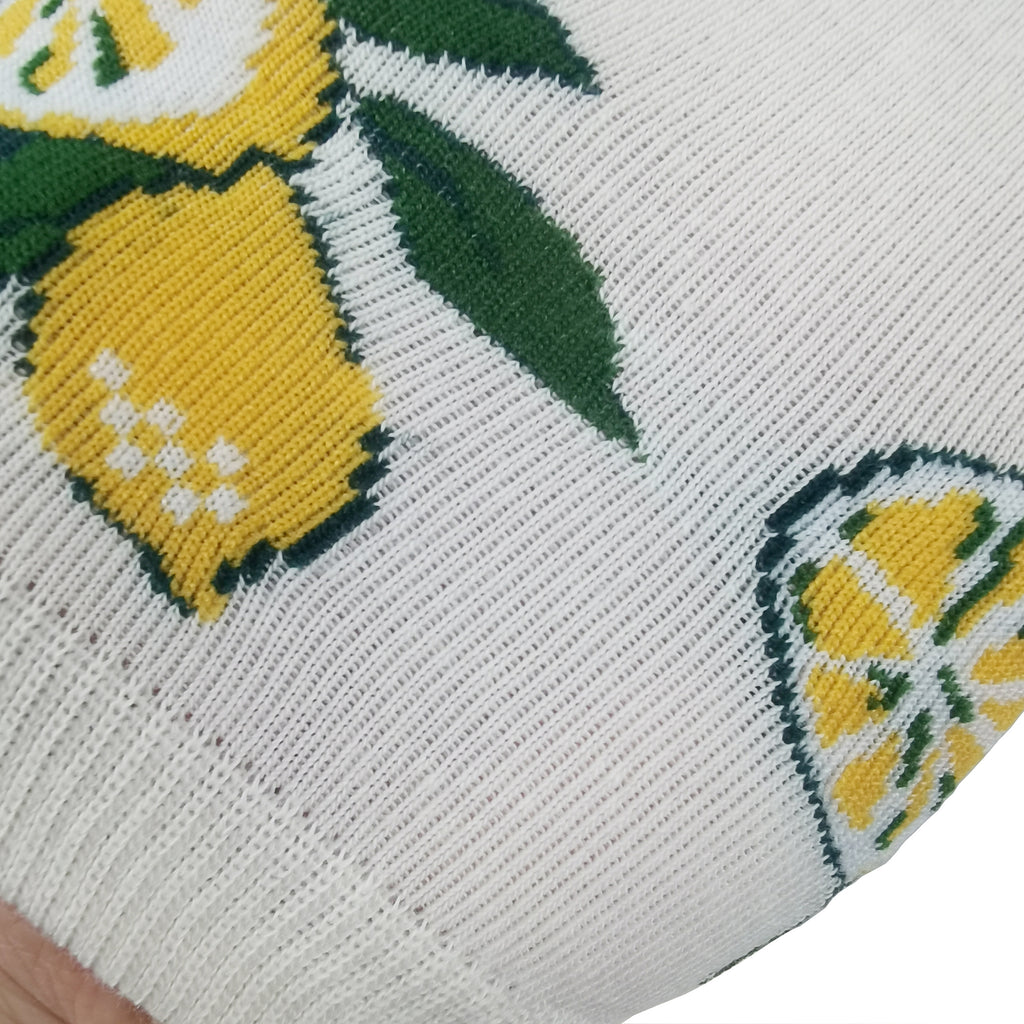 Anna-Kaci Women's Colorful Fruit Low Cut Socks Non Slip Cotton for Casual Stability and Comfort 2 Pairs - One Size Fits Most
