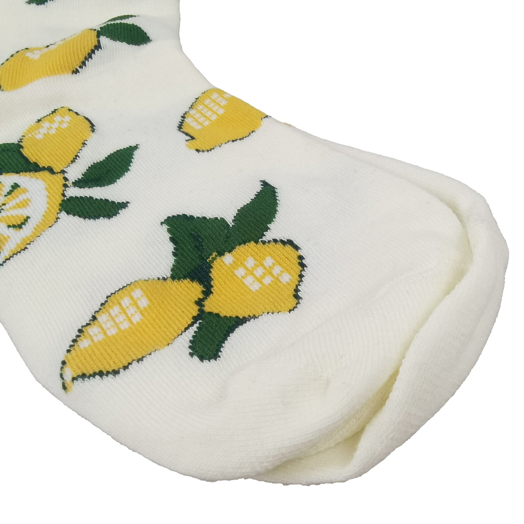 Anna-Kaci Women's Colorful Fruit Low Cut Socks Non Slip Cotton for Casual Stability and Comfort 2 Pairs - One Size Fits Most