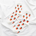Anna-Kaci Women's Colorful Fruit Low Cut Socks Non Slip Cotton for Casual Stability and Comfort 2 Pairs - One Size Fits Most