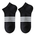 Anna-Kaci Women's Ankle Socks Wicking Non Slip Cotton for Casual Stability and Comfort 2 Pairs - One Size Fits Most