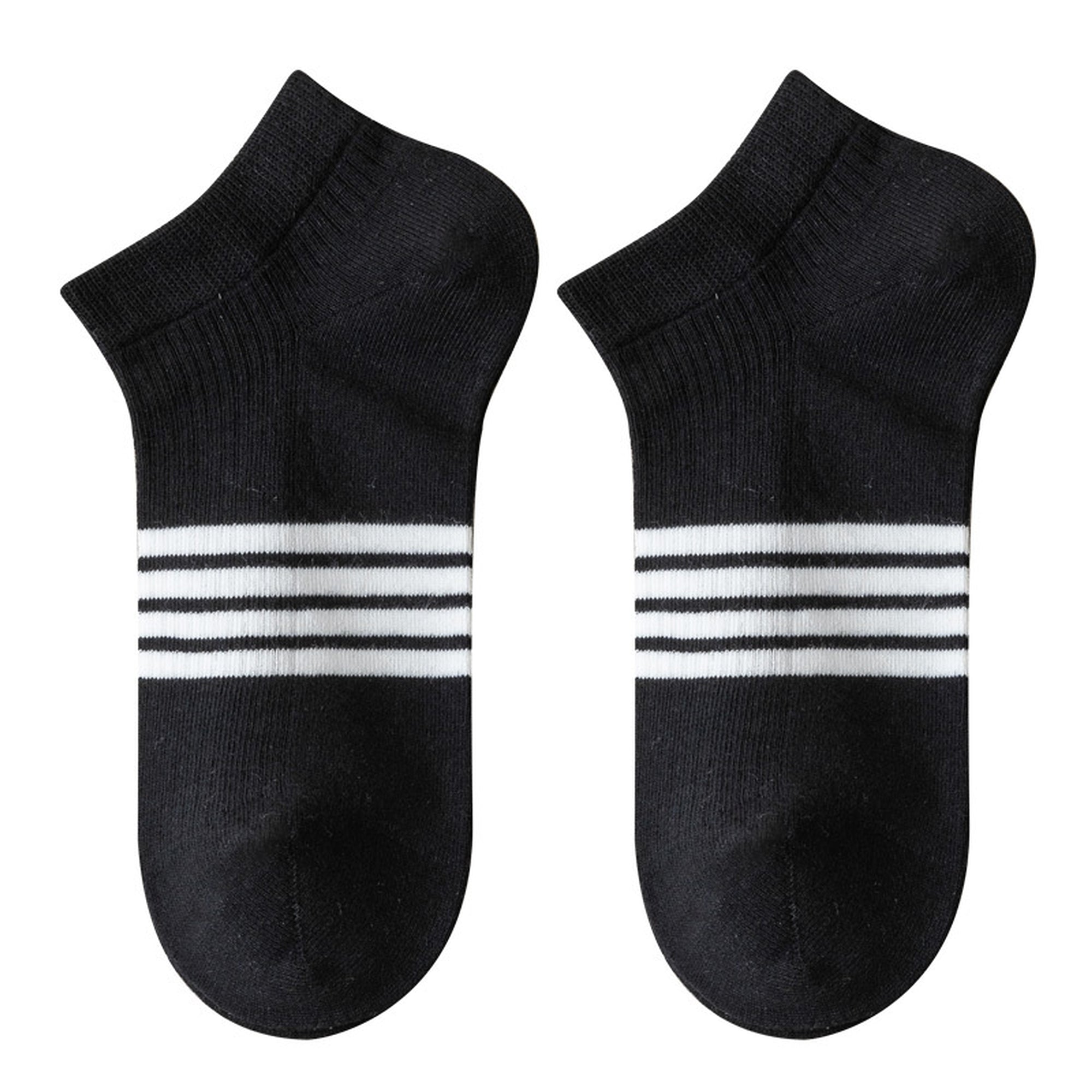 Anna-Kaci Women's Ankle Socks Wicking Non Slip Cotton for Casual Stability and Comfort 2 Pairs - One Size Fits Most