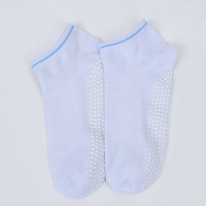 Anna-Kaci Women's 5-Pack Ankle Grip Socks with Non-Slip Soles for Everyday Indoor Comfort