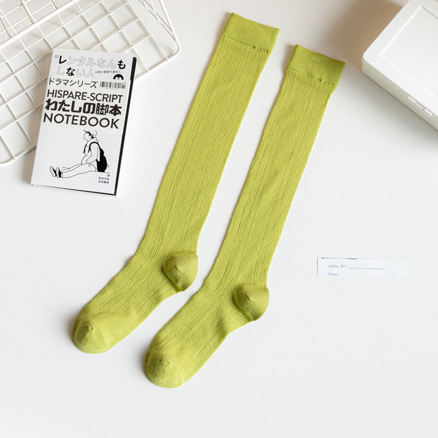 Anna-Kaci Women's 3-Pack Knee-High Ribbed Socks with Soft Stretch Knit Fabric and Lightweight Everyday Comfort