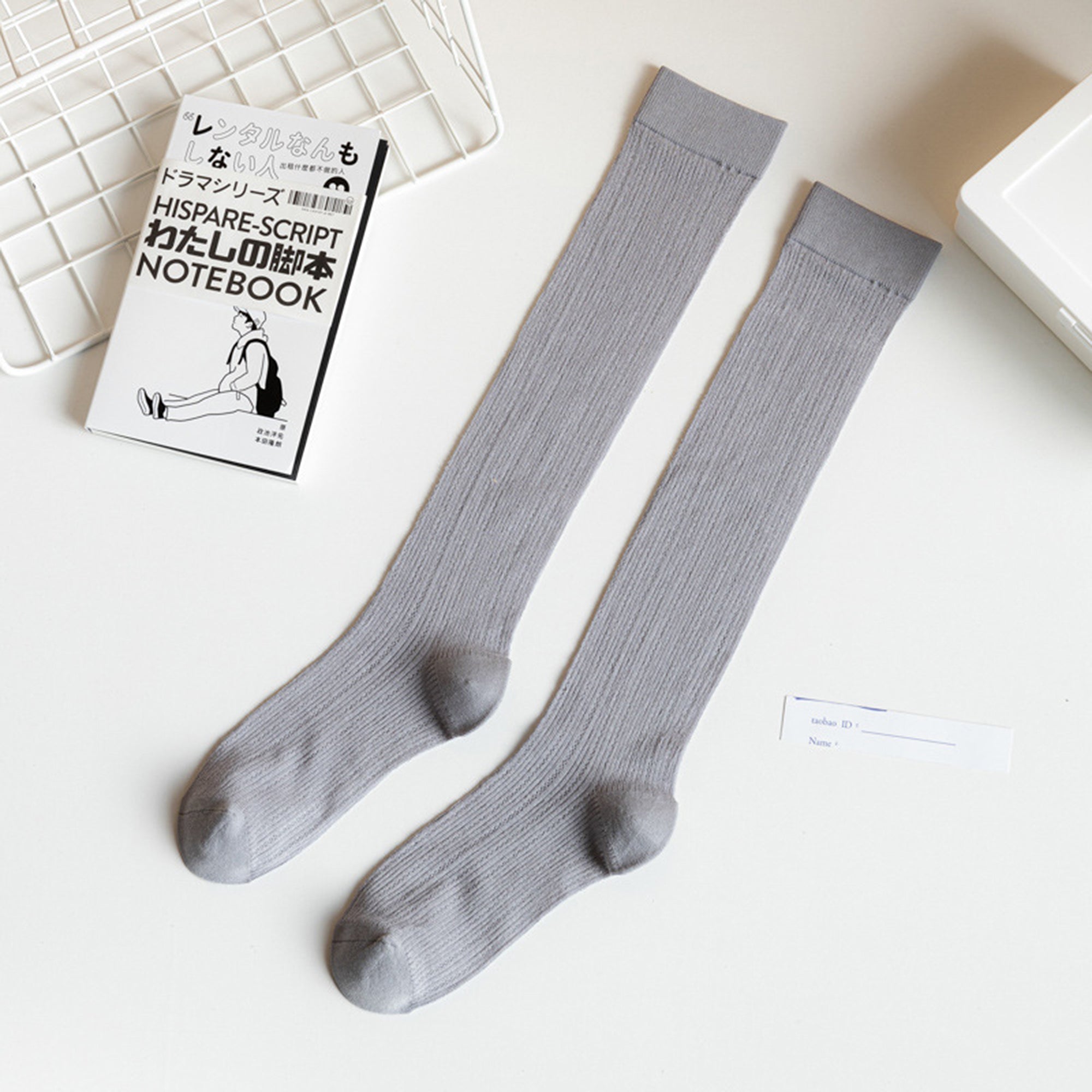 Anna-Kaci Women's 3-Pack Knee-High Ribbed Socks with Soft Stretch Knit Fabric and Lightweight Everyday Comfort