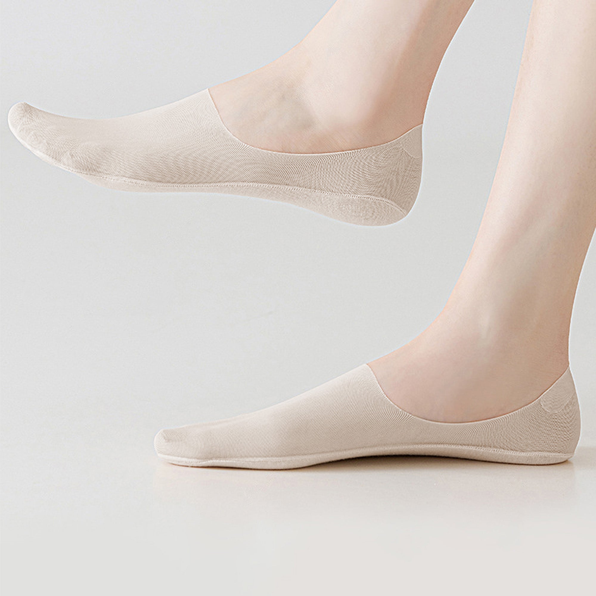 Anna-Kaci Women's Invisible Non-Slip No-Show Socks 6pk