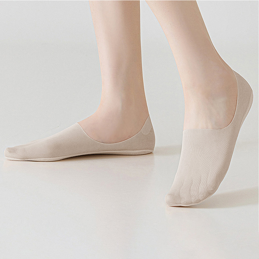 Anna-Kaci Women's Invisible Non-Slip No-Show Socks 6pk